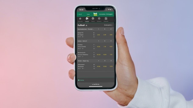 Bet365 Livewetten mobil